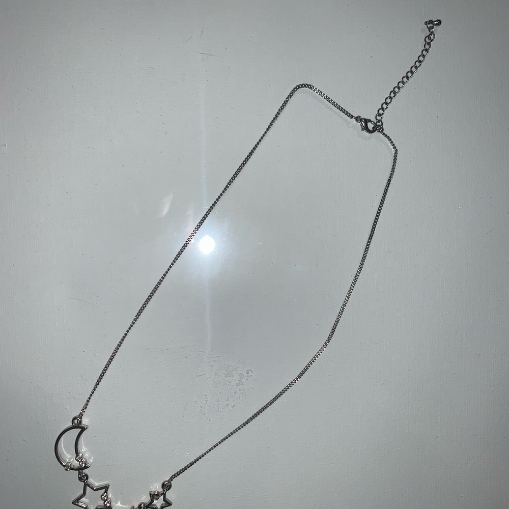 Silver celestial necklace - Picture 3 of 3